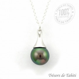 Pendentif Perle de Tahiti...