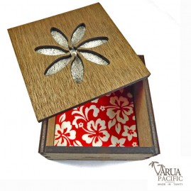 Boite à Bijoux Carrée Bois...