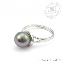 Bague Ajustable Coeur...