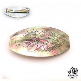 Barrette Cheveux XL Nacre...