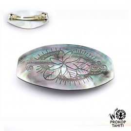 Barrette Cheveux XL Nacre...