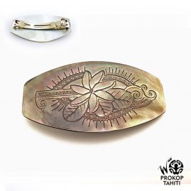 Barrette Cheveux XL Nacre...