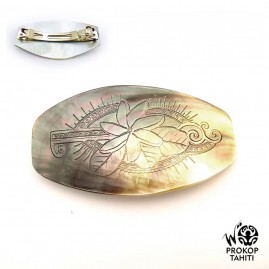 Barrette Cheveux XL Nacre...
