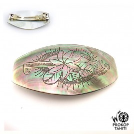 Barrette Cheveux XL Nacre...