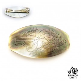 Barrette Cheveux XL Nacre...