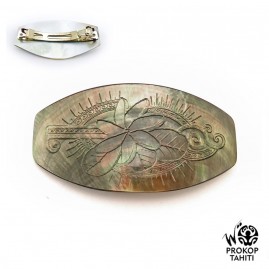 Barrette Cheveux XL Nacre...