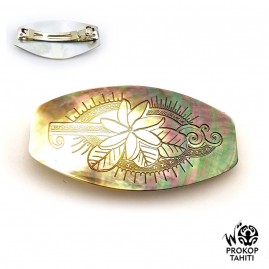 Barrette Cheveux XL Nacre...