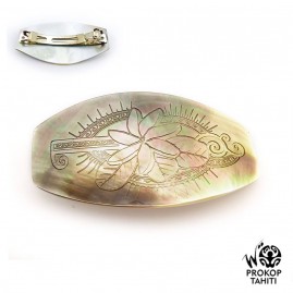 Barrette Cheveux XL Nacre...