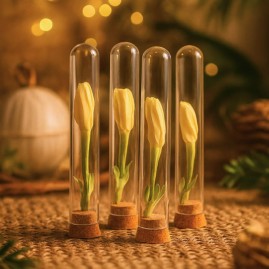 4 Boutons de Fleur séchée...