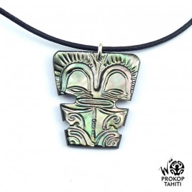 Pendentif Nacre Gravee...