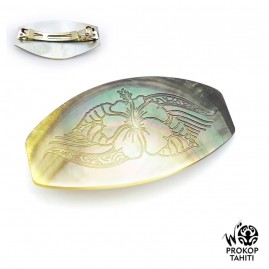 Barrette Cheveux XL Nacre...