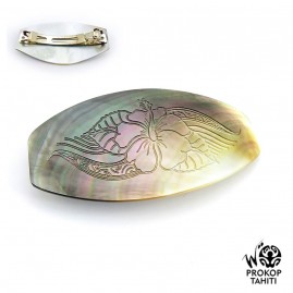 Barrette Cheveux XL Nacre...