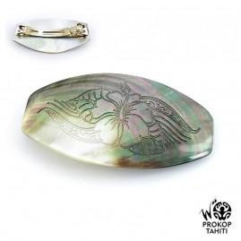 Barrette Cheveux XL Nacre...