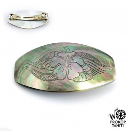 Barrette Cheveux XL Nacre...