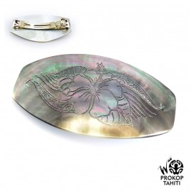 Barrette Cheveux XL Nacre...