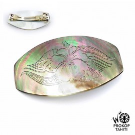 Barrette Cheveux XL Nacre...