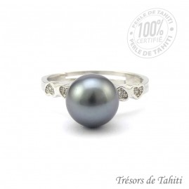 Bague Ajustable Argent...