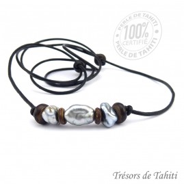 Collier Cuir Ras du Cou 3...