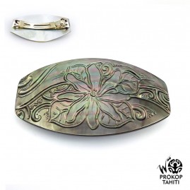 Barrette Cheveux XL Nacre...