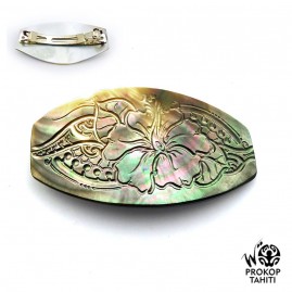 Barrette Cheveux XL Nacre...