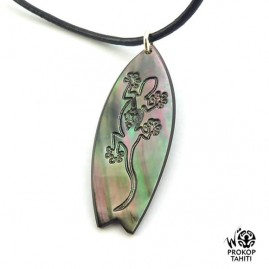 Pendentif Nacre Gravee...