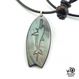 Pendentif Nacre Gravee...