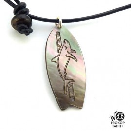 Pendentif Nacre Gravee...