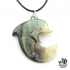 Pendentif Nacre Gravee...