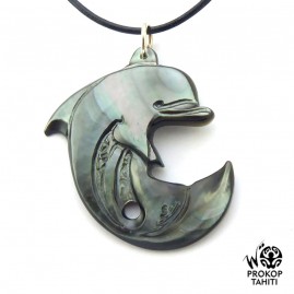 Pendentif Nacre Gravee...