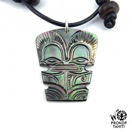 Pendentif Nacre Gravee...