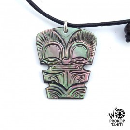 Pendentif Nacre Gravee...