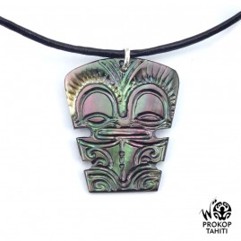 Pendentif Nacre Gravee...