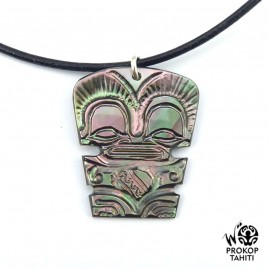 Pendentif Nacre Gravee...