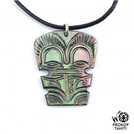 Pendentif Nacre Gravee...