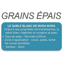 Sable blanc bora bora 22 ml gommage corps mana iti