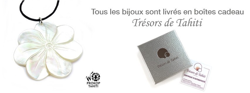 Fleurs Tiare Tahiti Nacre Woïta Prokop La Boutique du Monoï
