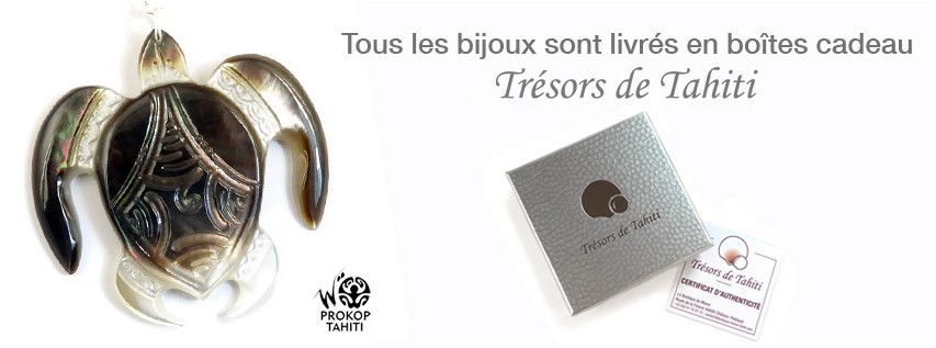 Tortues Pendentif Nacre Prokop Tahiti La Boutique du Monoï.