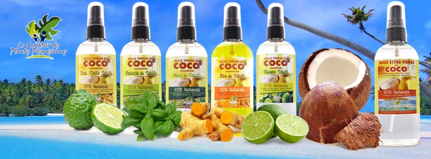 Coco Creme Visage a l'huile de Coco Vierge Tikehau 50mL
