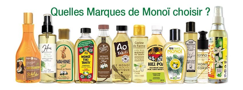 LES MEILLEURES MARQUES DE MONOI DE TAHITI