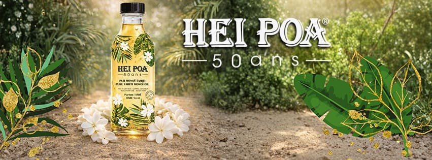 NOUVEAU MONOI TIARE HEI POA EDITION LIMITÉE