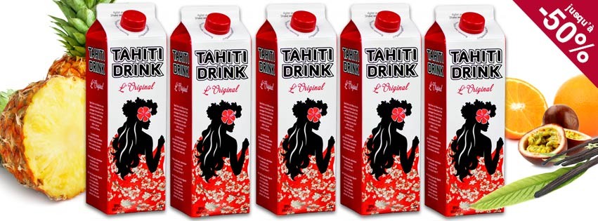 TAHITI DRINK EN PROMOTION JUSQU'À -50%