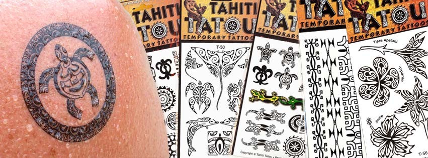 TATTOO TAHITI: MARQUAGES TEMPORAIRES SUR VOTRE PEAU !