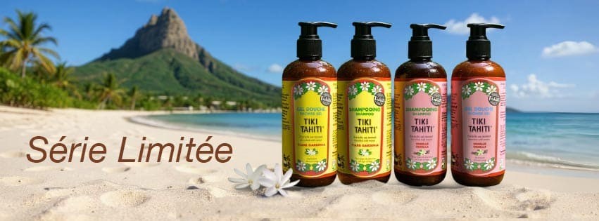 NOUVEAUX SHAMPOOING ET GEL DOUCHE MONOI TIKI TAHITI